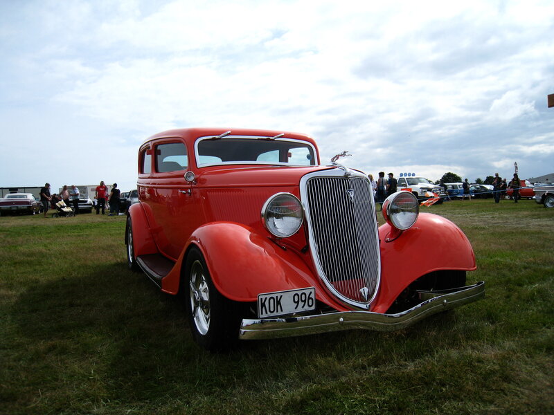 Red Vintage Car — Outdoor