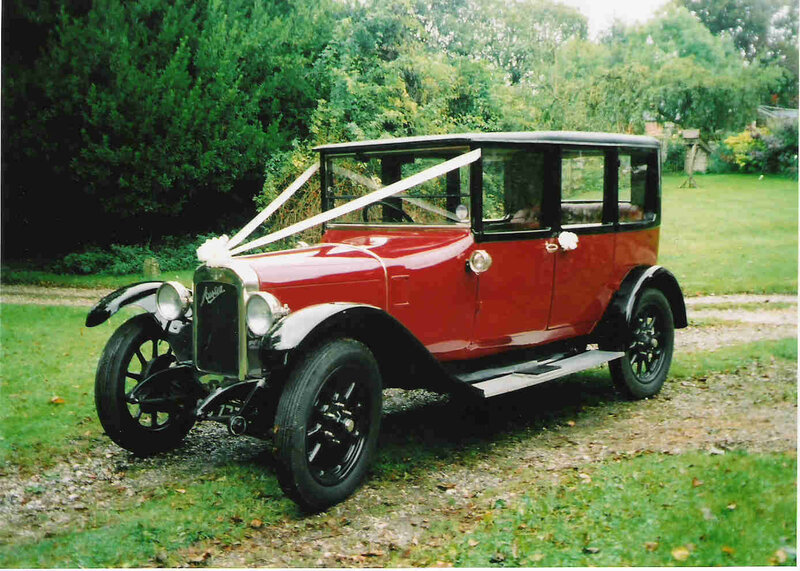 Red Vintage Car — Serene