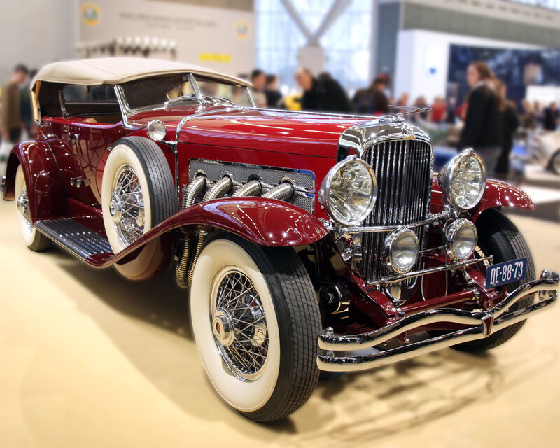 Red Vintage Car — Showcase, Photograph