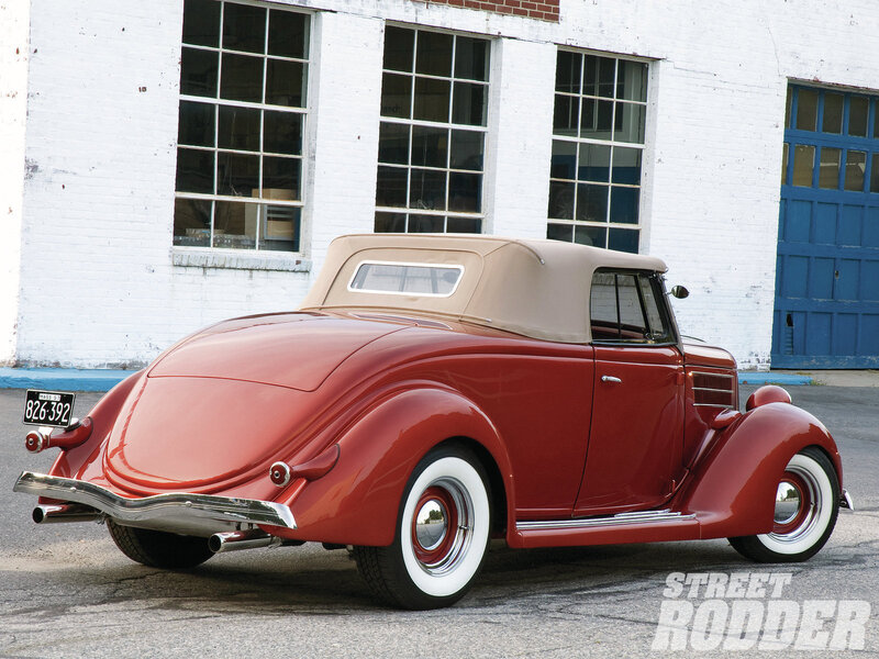 Red Vintage Convertible — Calm