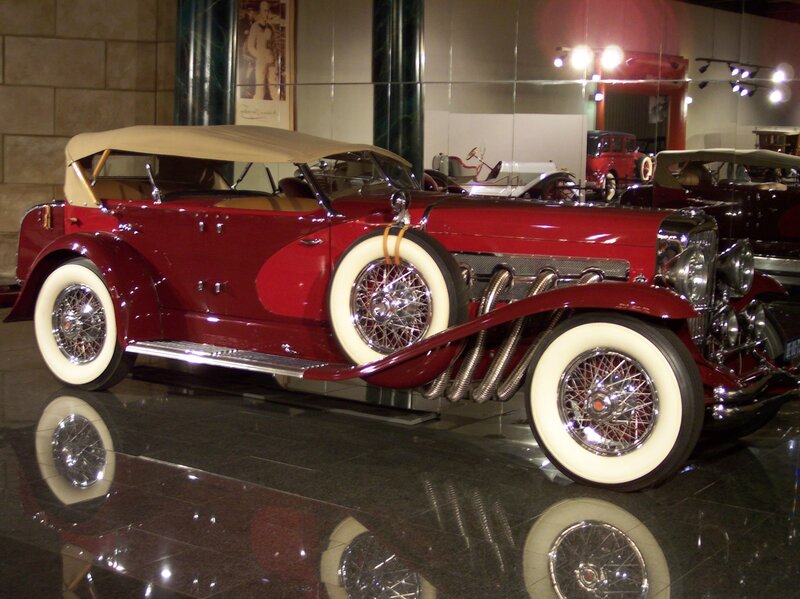 Red Vintage Convertible Car — Formal