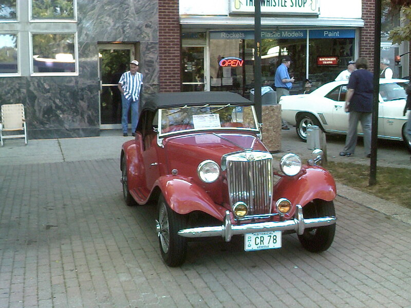Red Vintage Convertible — Casual