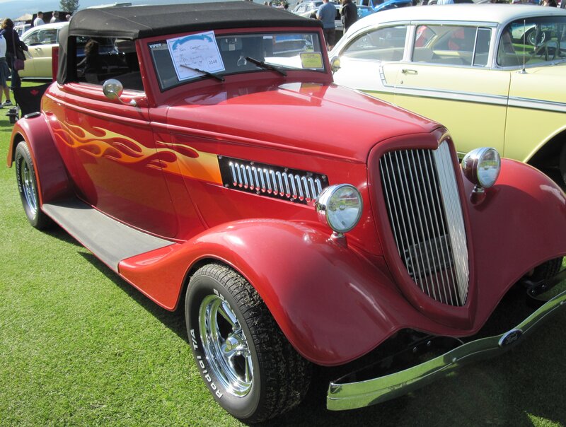 Red Vintage Convertible — Showcase