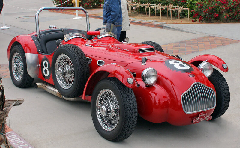 Red Vintage Race Car — Calm