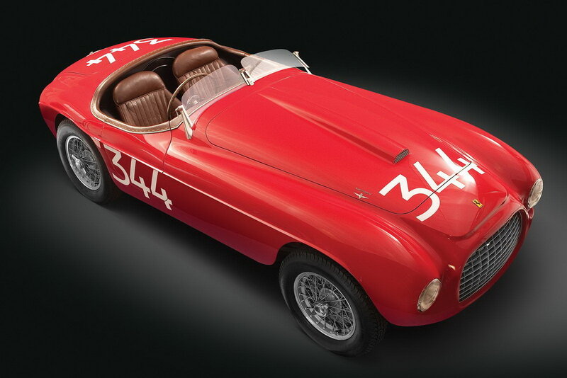 Red Vintage Race Car — Dramatic, Photograph