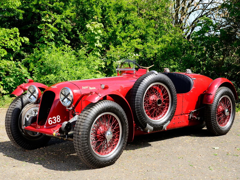 Red Vintage Race Car — Serene, Afternoon, Photograph