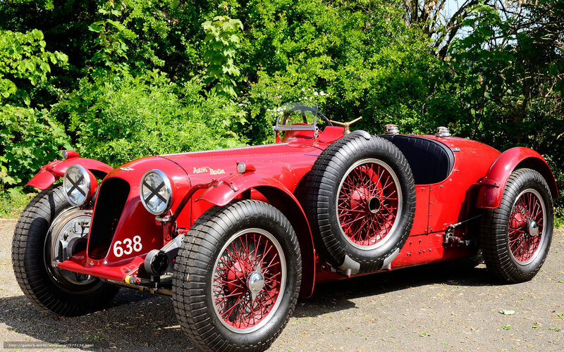 Red Vintage Race Car — Serene, Afternoon, Photograph, Trees, Tires