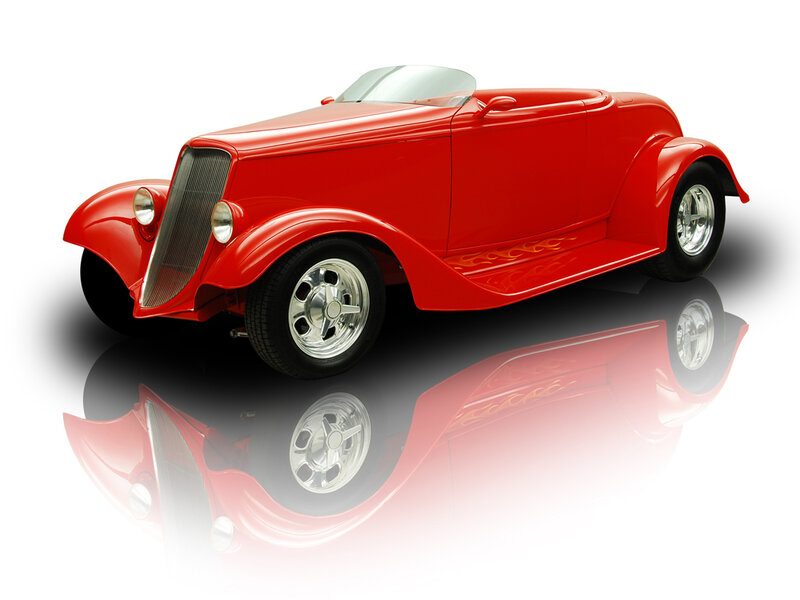 Red Vintage Roadster