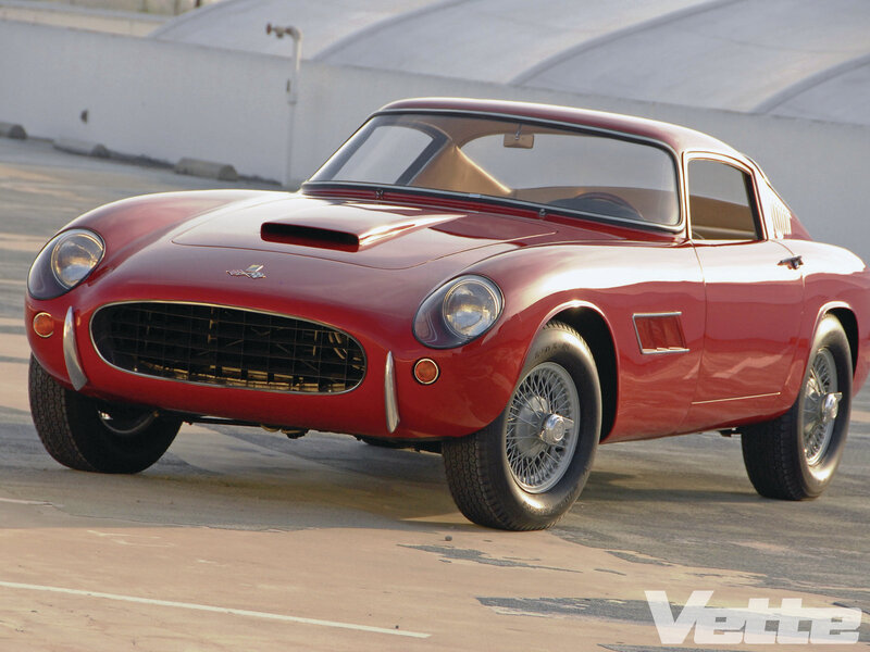 Red Vintage Sports Car — Calm