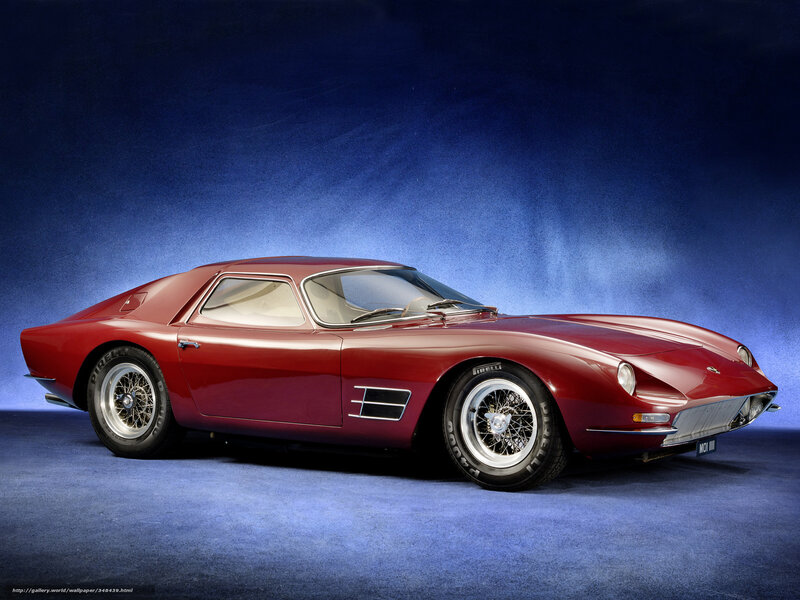 Red Vintage Sports Car — Dramatic, Photograph