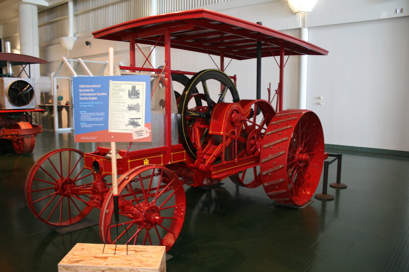 Red Vintage Tractor