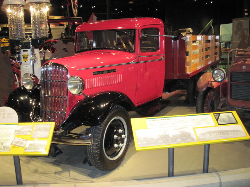 Red Vintage Truck — Neutral