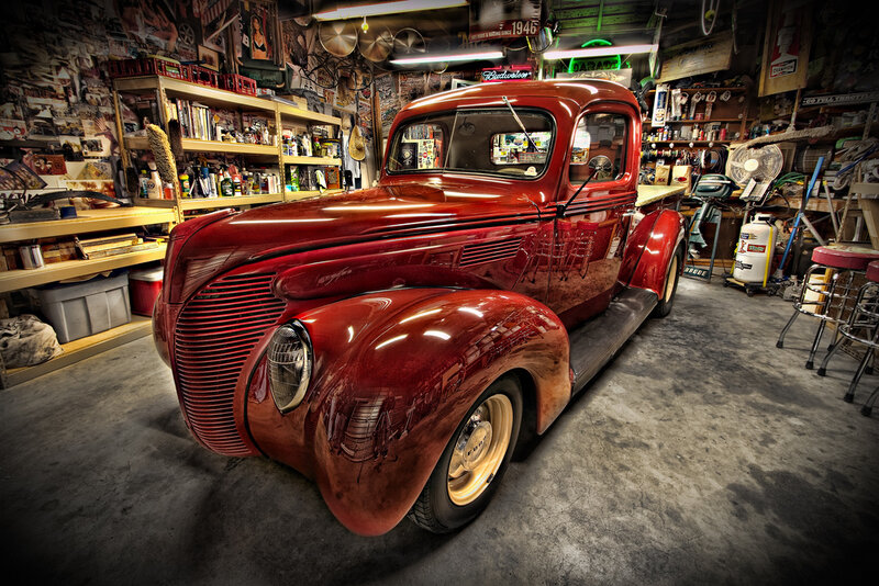 Red Vintage Truck