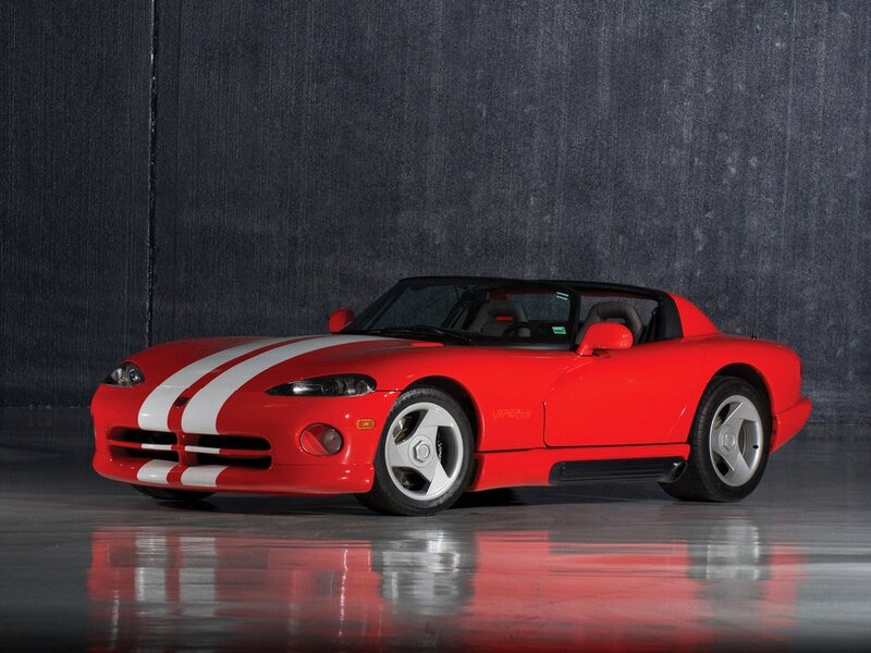 Red Viper sports car