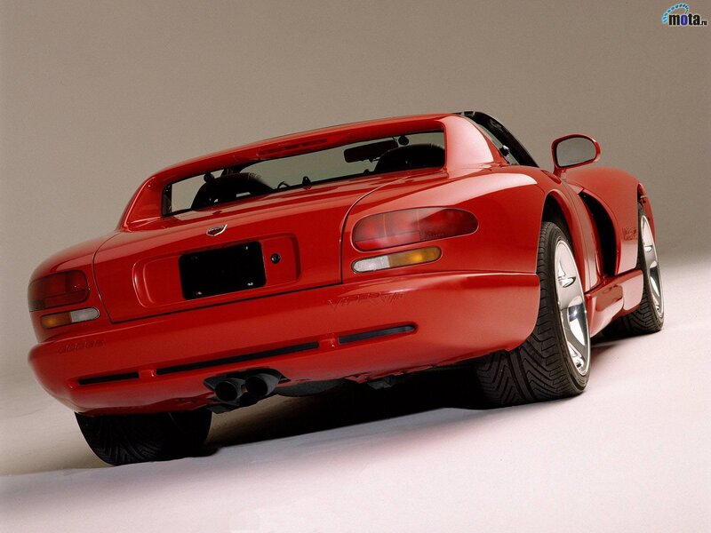 Red Viper sports car