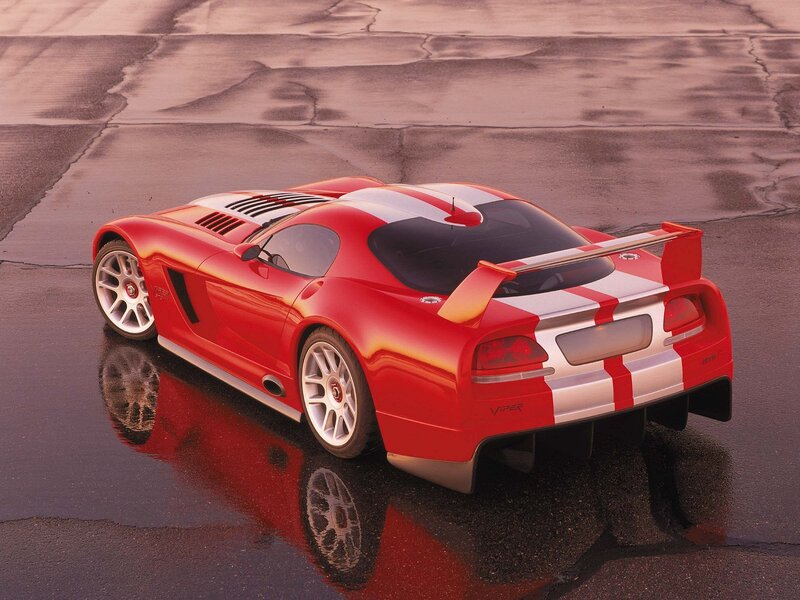 Red Viper sports car