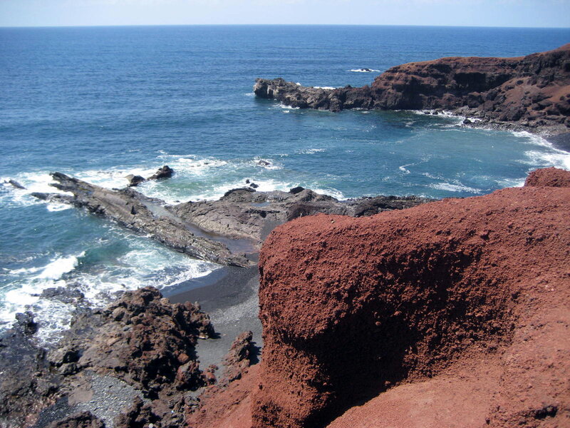 Red Volcanic Rocks