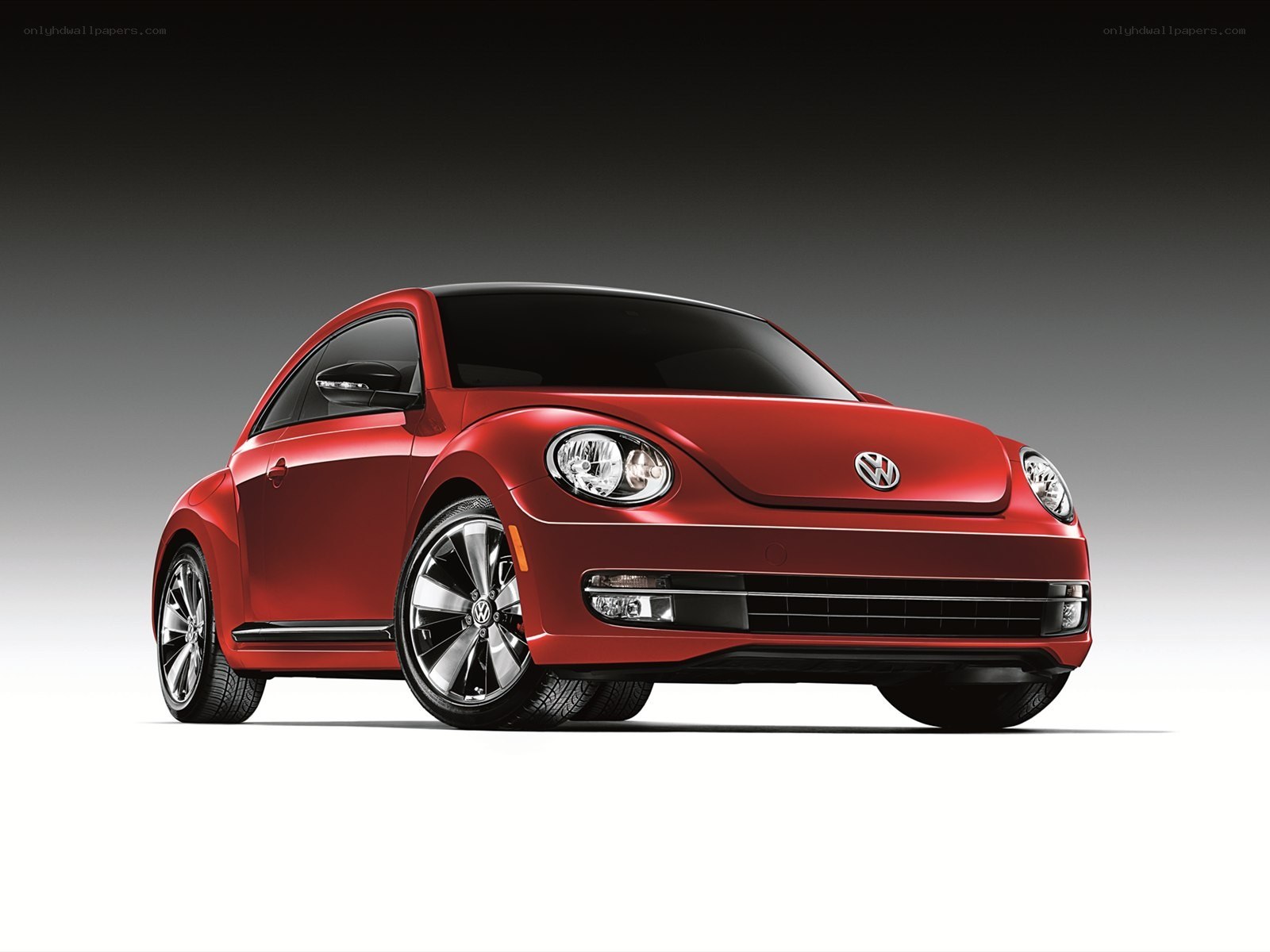 Red Volkswagen Beetle car