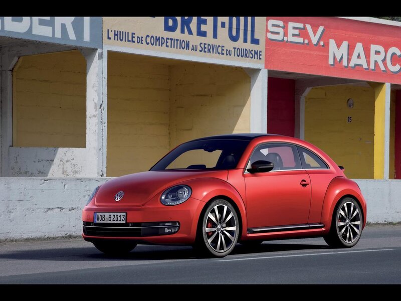 Red Volkswagen Beetle