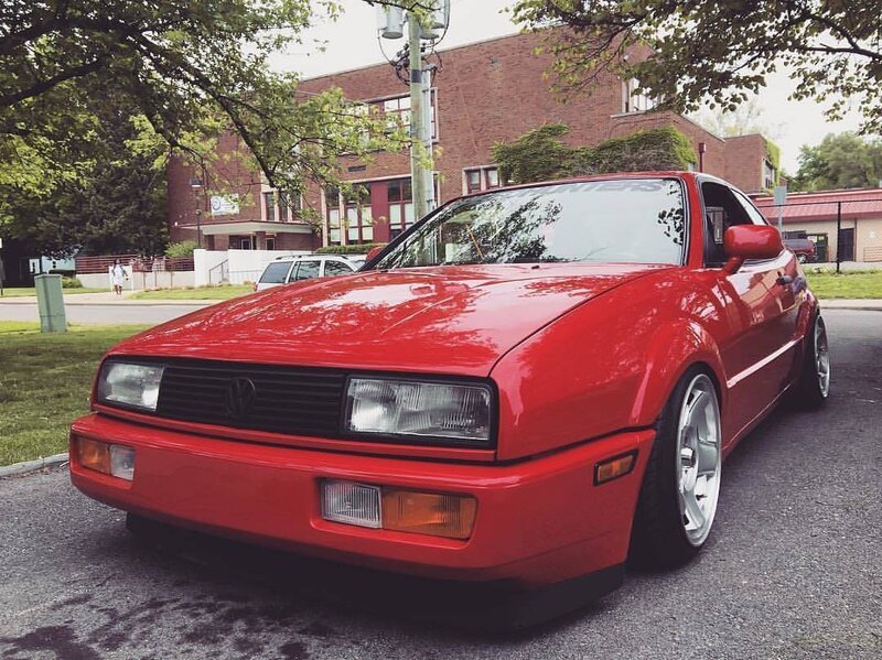 Red Volkswagen Corrado