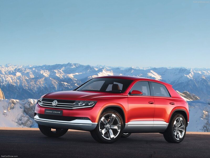 Red Volkswagen Cross Coupe