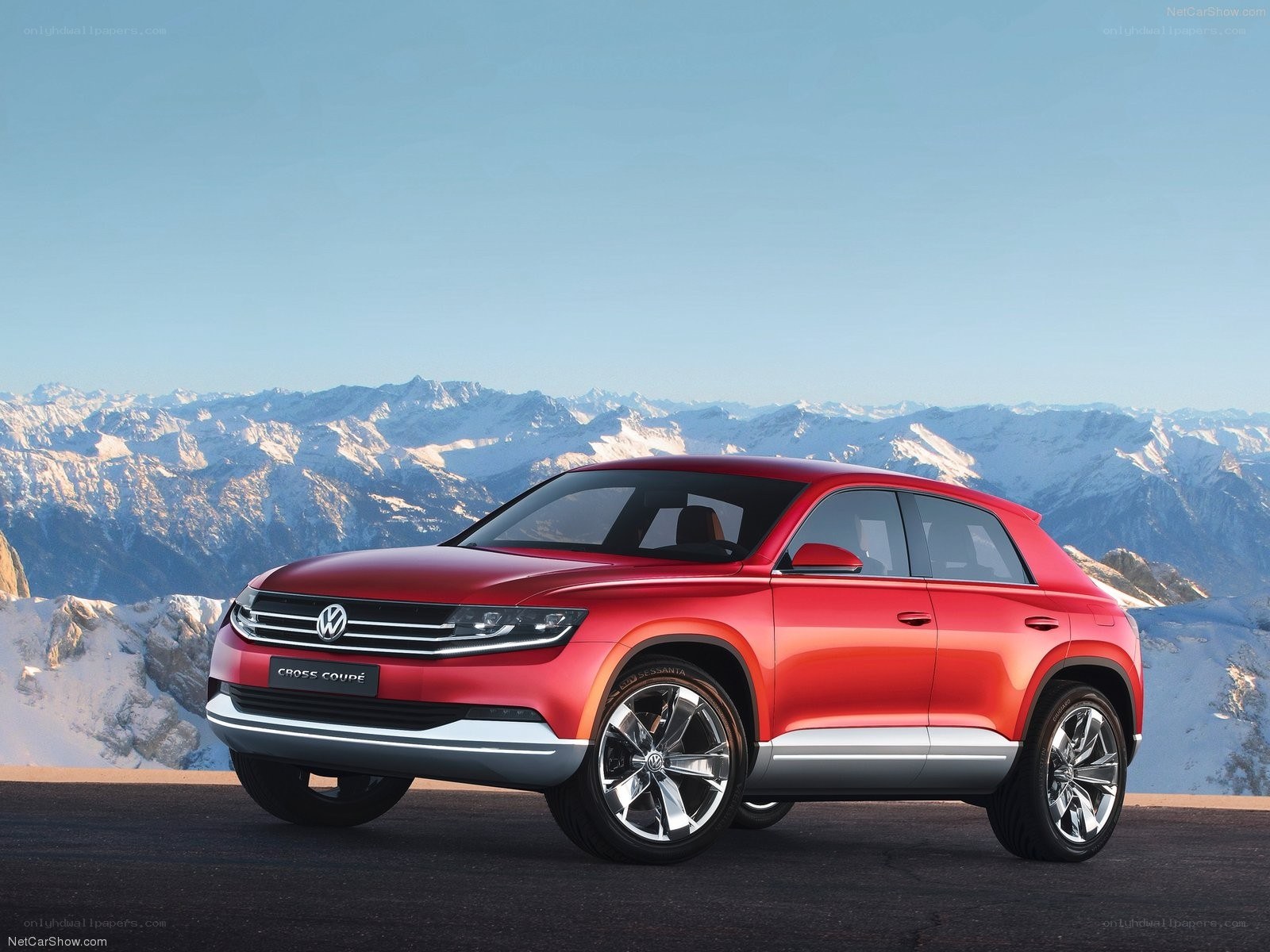 Red Volkswagen Cross Coupe