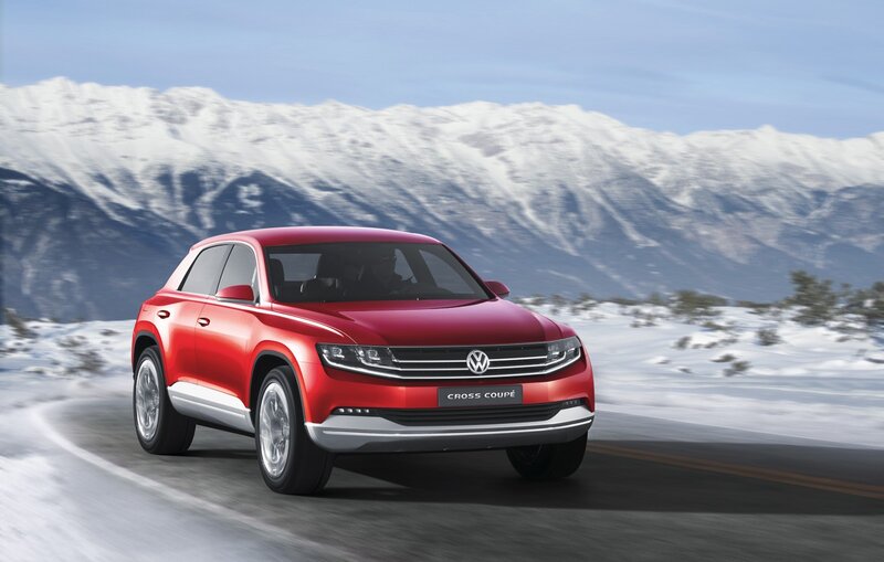 Red Volkswagen Cross Coupe