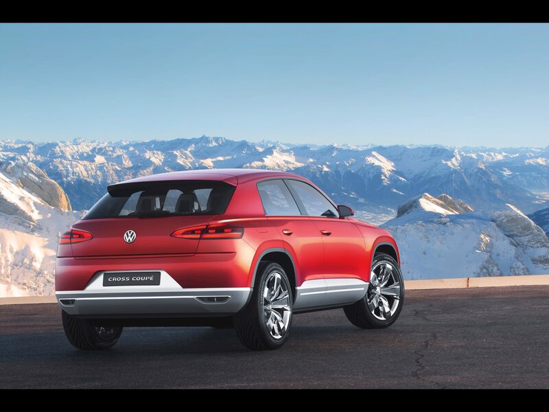 Red Volkswagen Cross Coupe