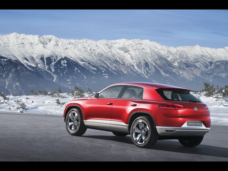 Red Volkswagen Cross Coupe