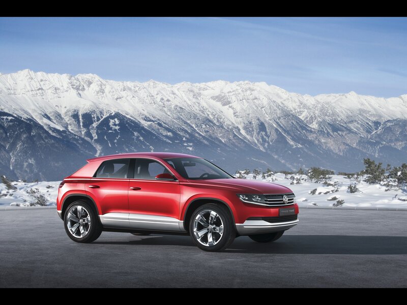 Red Volkswagen Cross Coupe