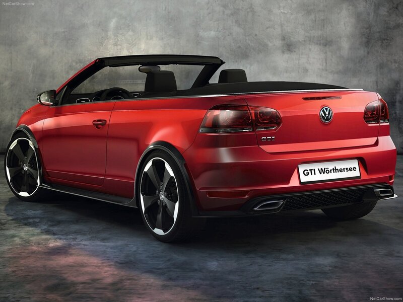 Red Volkswagen GTI Wörthersee Convertible