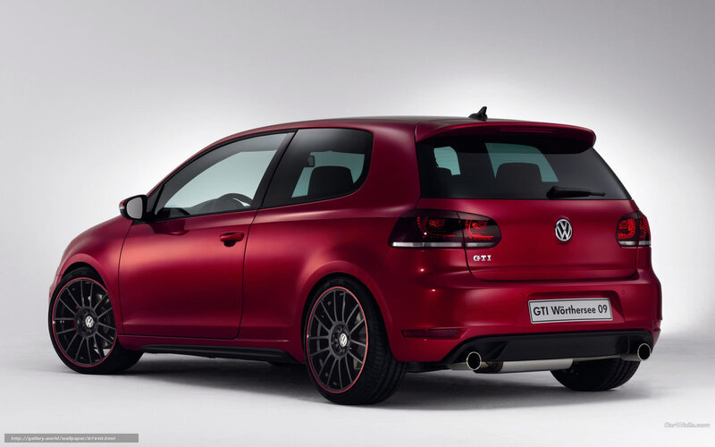 Red Volkswagen GTI Wörthersee