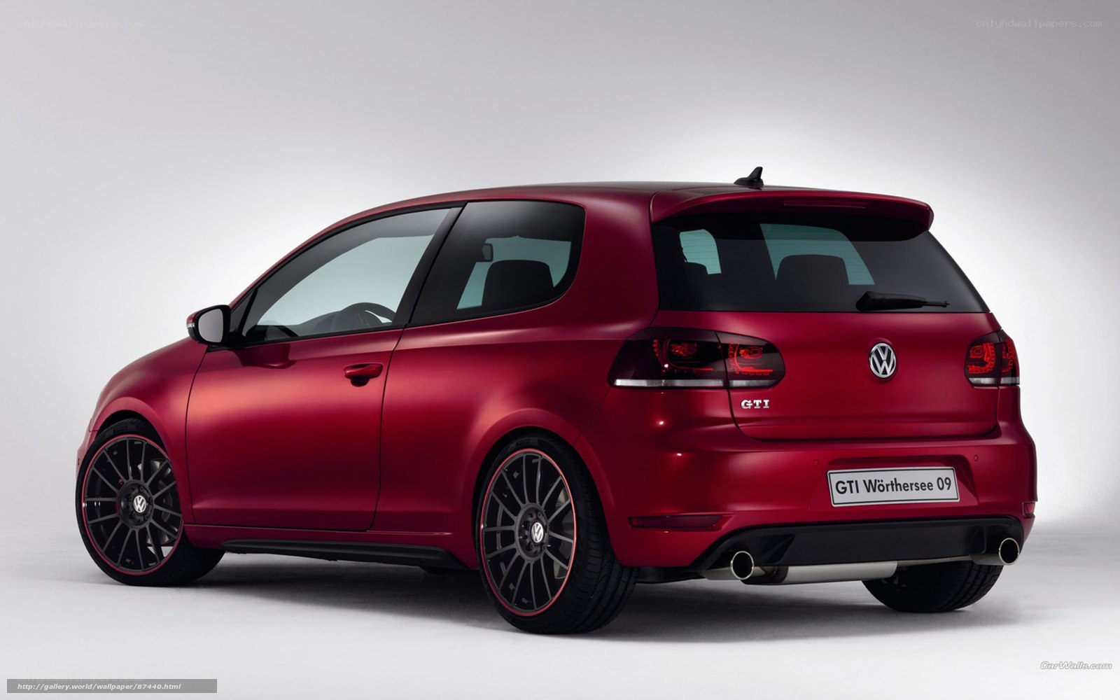 Red Volkswagen GTI Wörthersee