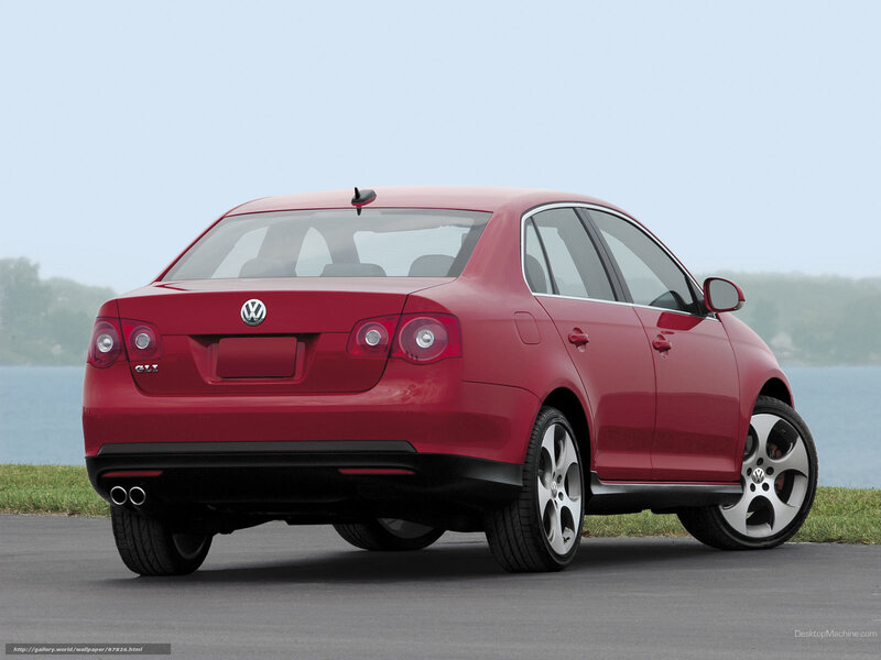 Red Volkswagen Jetta GLI