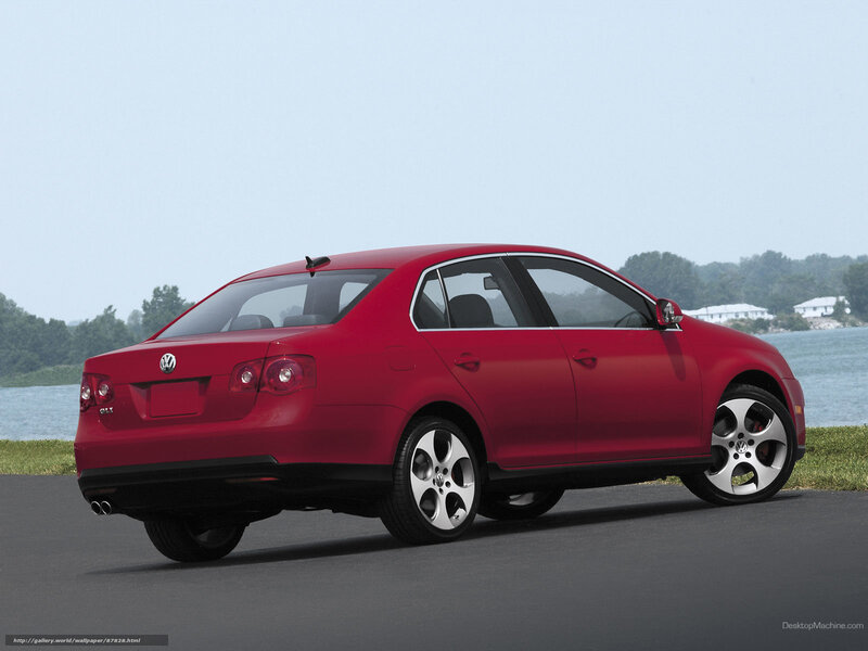 Red Volkswagen Jetta
