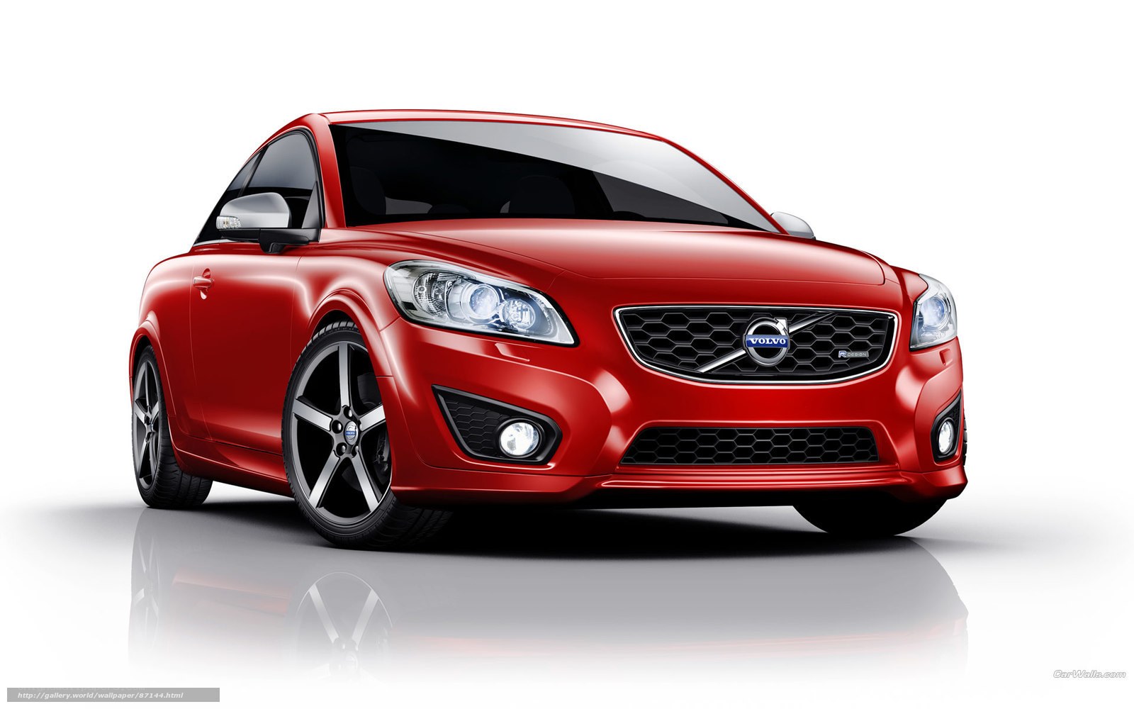 Red Volvo C30 R-Design