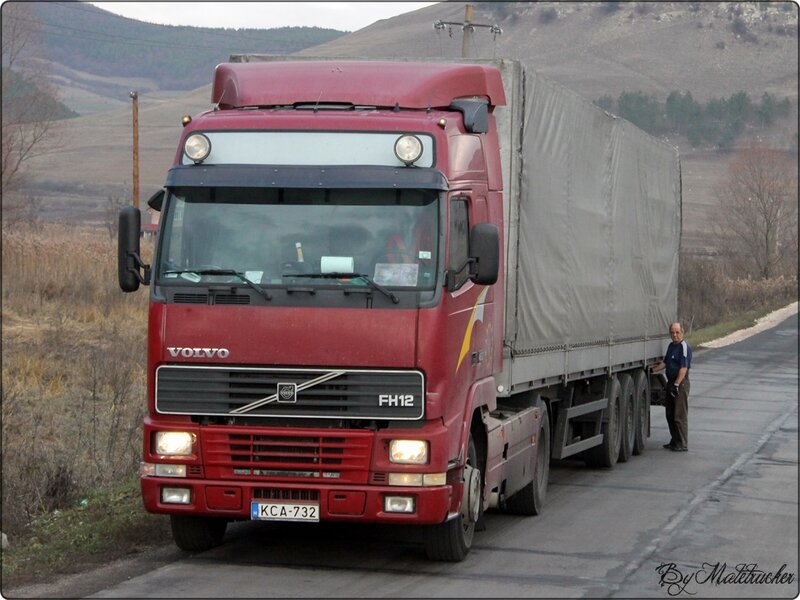 Red Volvo FH12 Truck — Calm