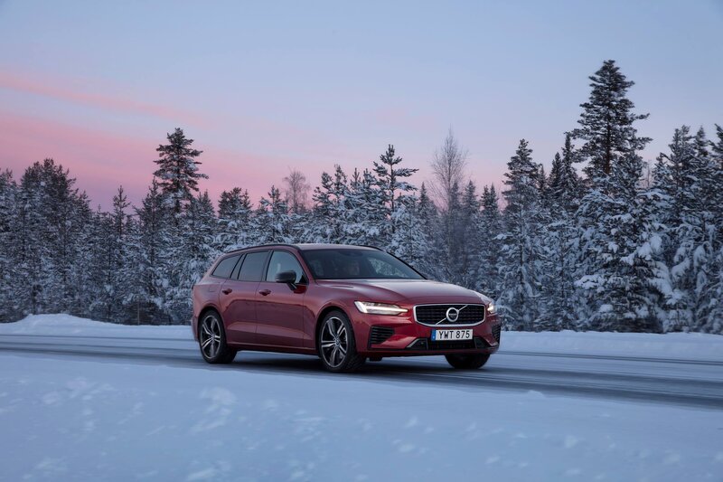 Red Volvo Station Wagon — Serene