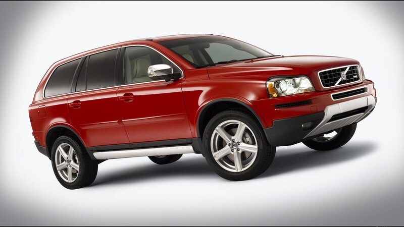 Red Volvo Suv