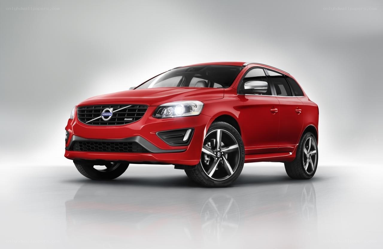Red Volvo XC60 SUV