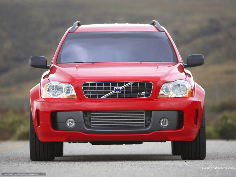 Red Volvo Xc90