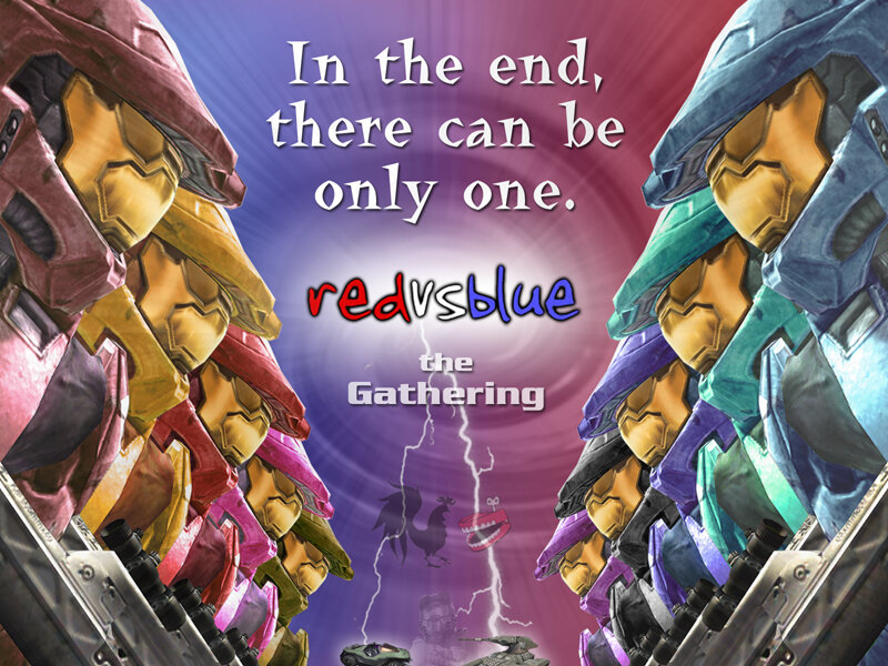 Red vs Blue: The Gathering