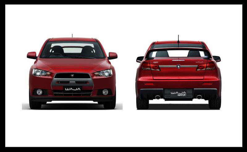 red waja sport car