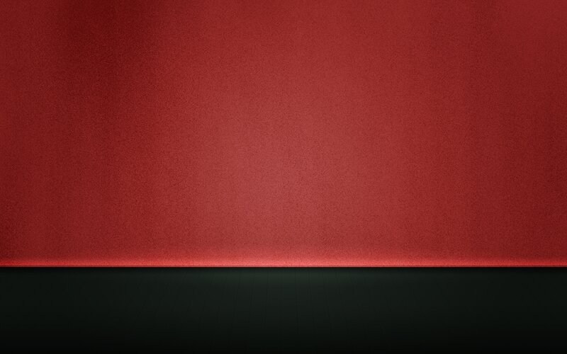 Red Wall and Dark Floor — Neutral