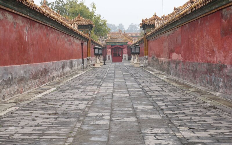 Red-walled Courtyard