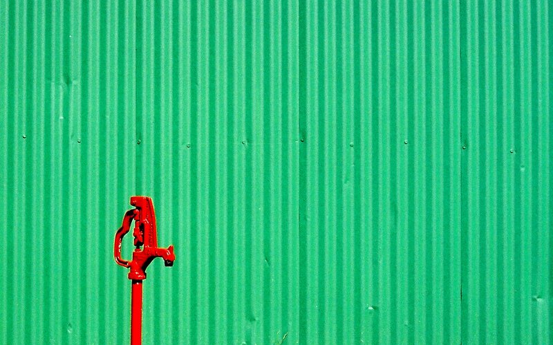 Red Water Pump