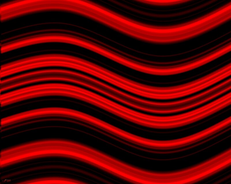 Red wave abstract pattern