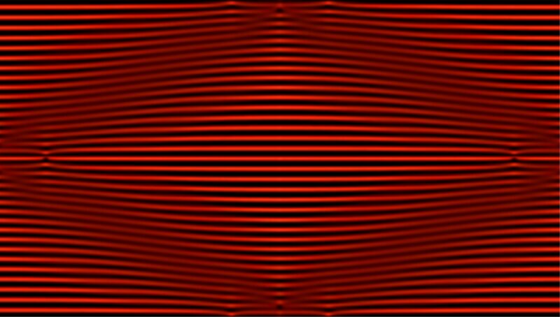 Red Wavy Lines