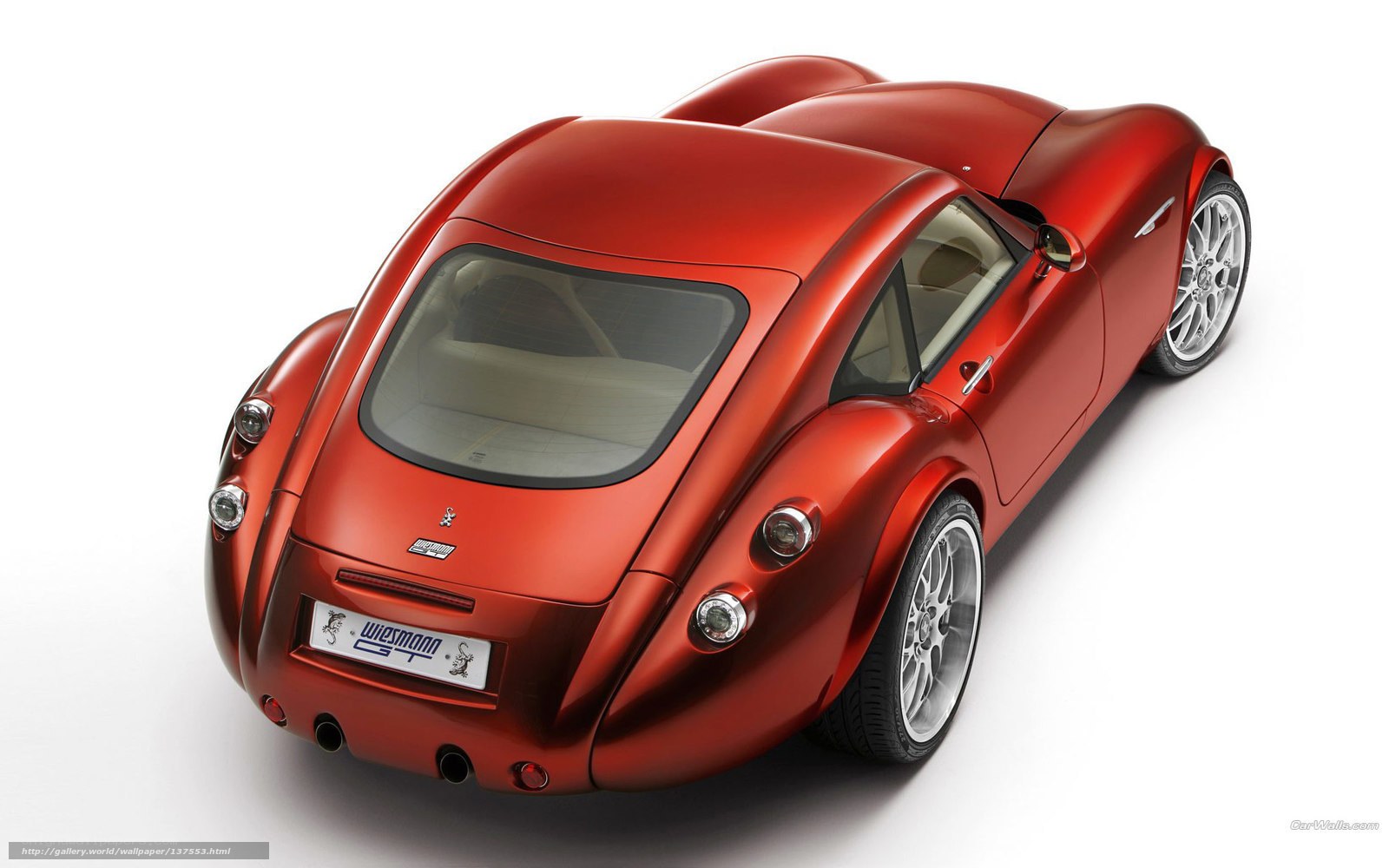 Red Westfield GT sports car