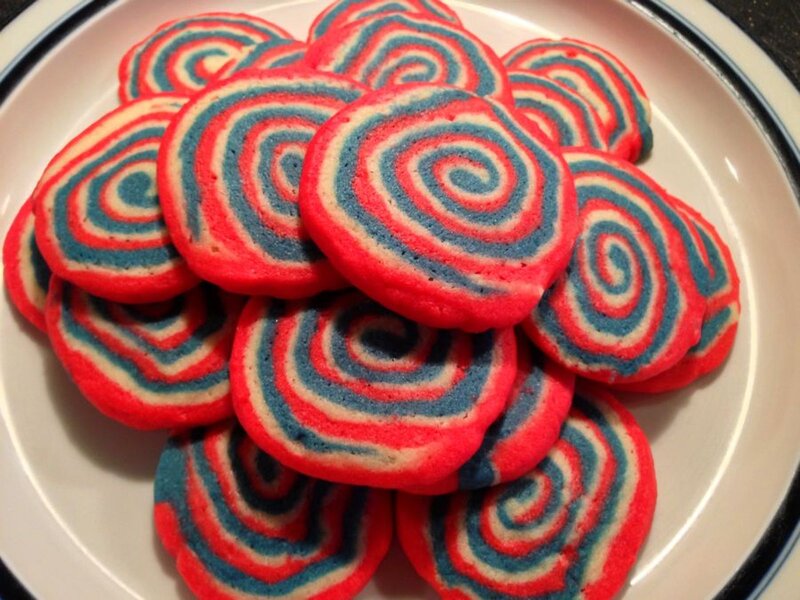 Red-white-blue Cookies